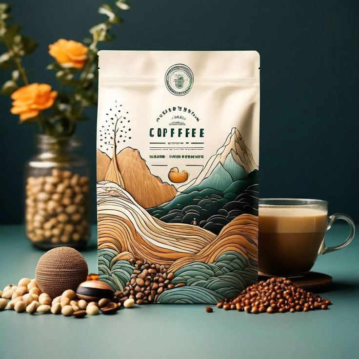 IT'S A COFFEE LABEL DESIGN USING FOR DIGITAL MARKETING AND GROW BUSINESS ONLINE