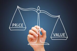 This image shows that how pricing value