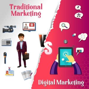 Traditional marketingvs Digital marketing