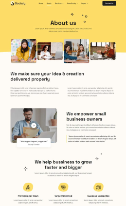 Media Marketing Agency WEBSITE DESIGN